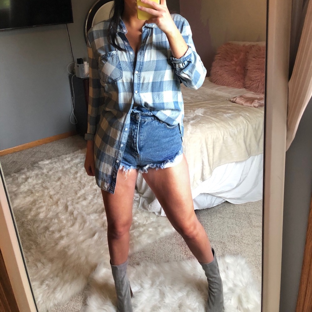 Adorable T-Shirt/Button-up Dress!